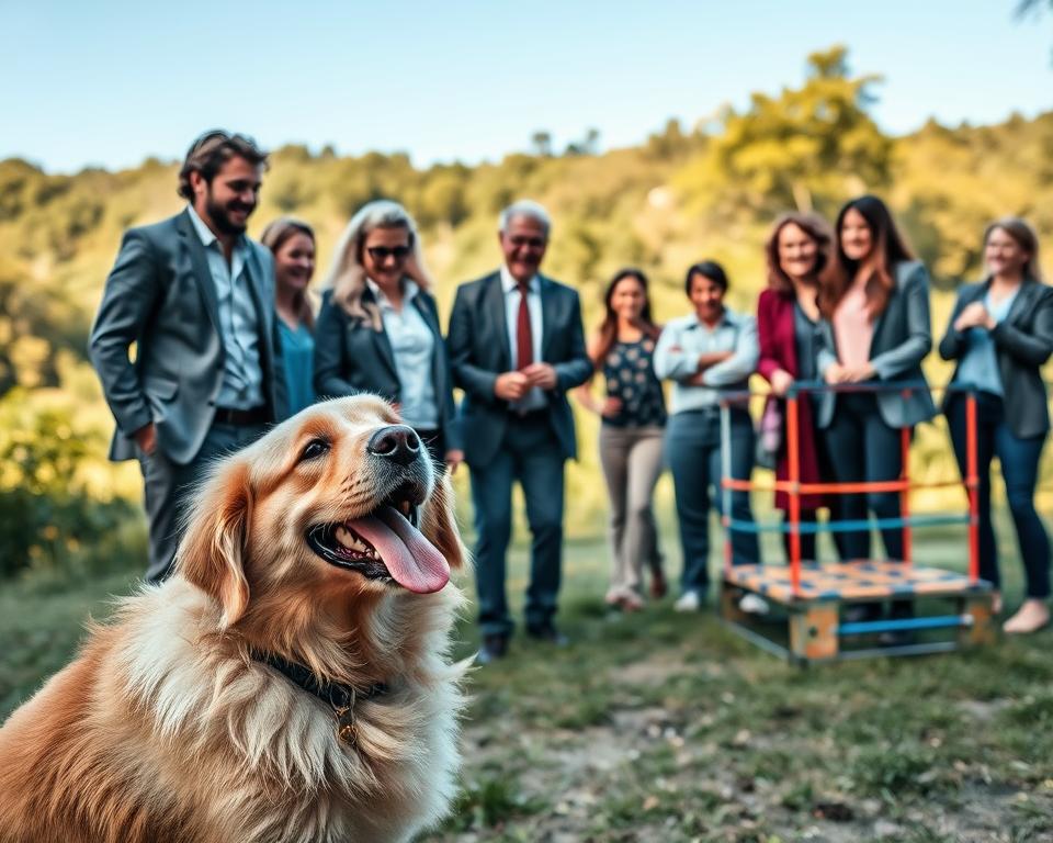 pes-pocas-teambuildingu pes počas teambuildingu