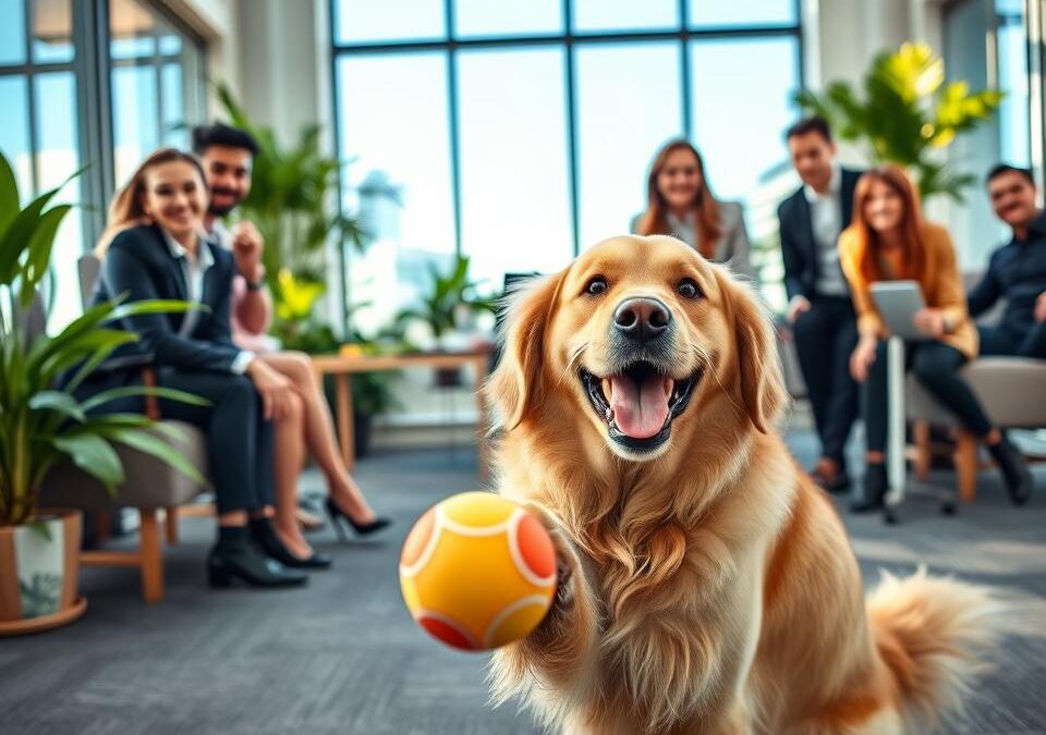Podpora pohody zamestnancov pomocou psa – Všetko, čo o tom musíš vedieť!