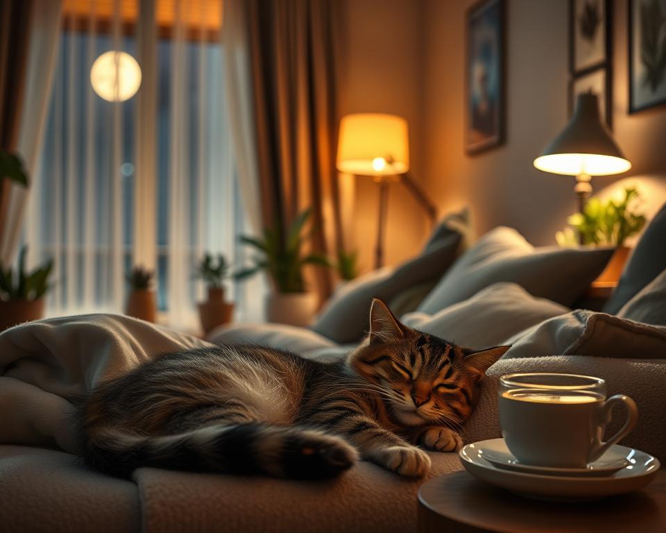 pokojne-noci-s-mackou pokojné noci s mačkou