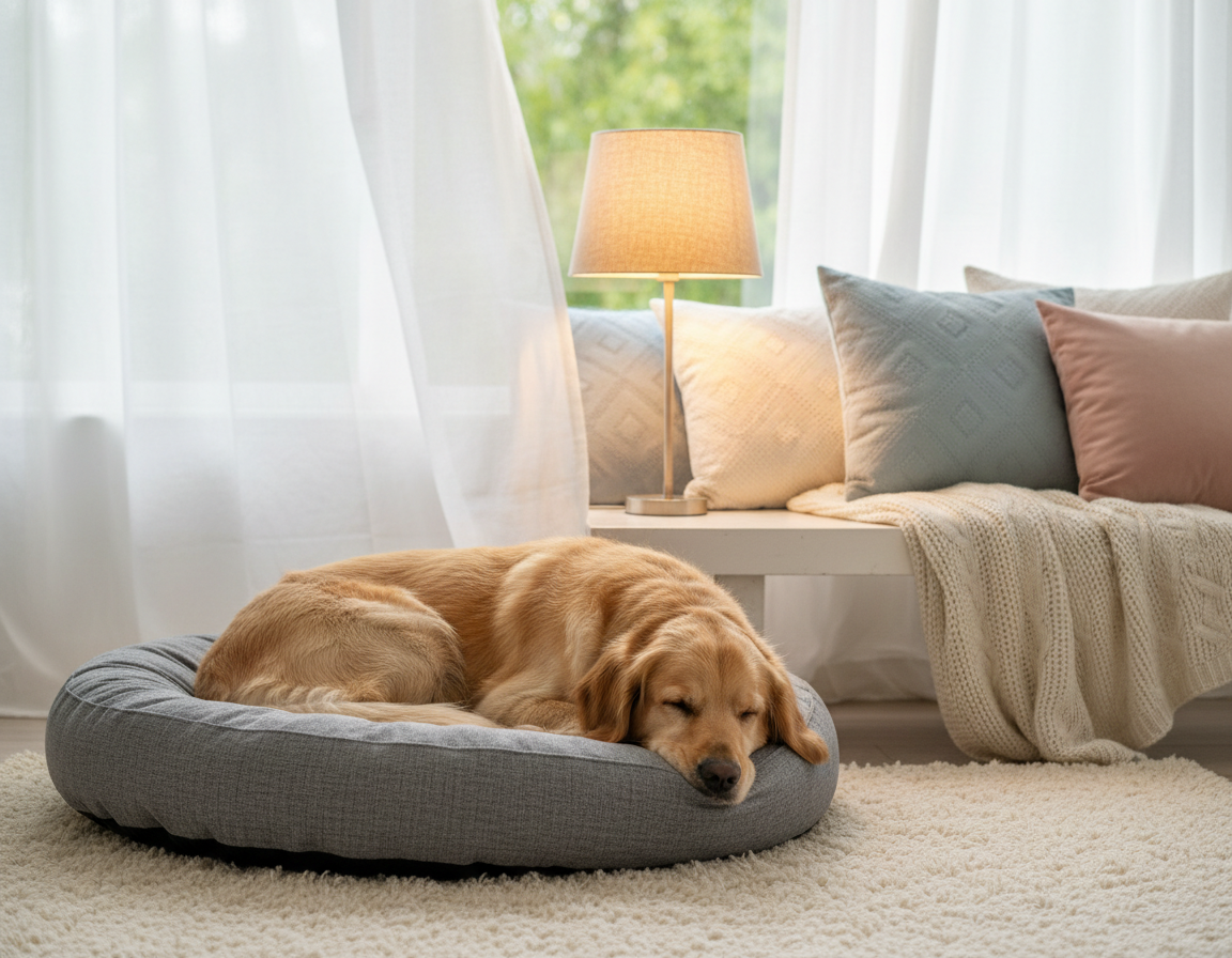 pokojný spánok pre psov