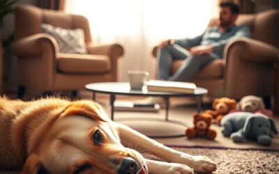 Blízkosť, ktorá prináša šťastie – prečo tvoj pes rád leží pri tvojich nohách?