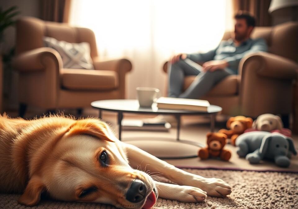 Blízkosť, ktorá prináša šťastie – prečo tvoj pes rád leží pri tvojich nohách?