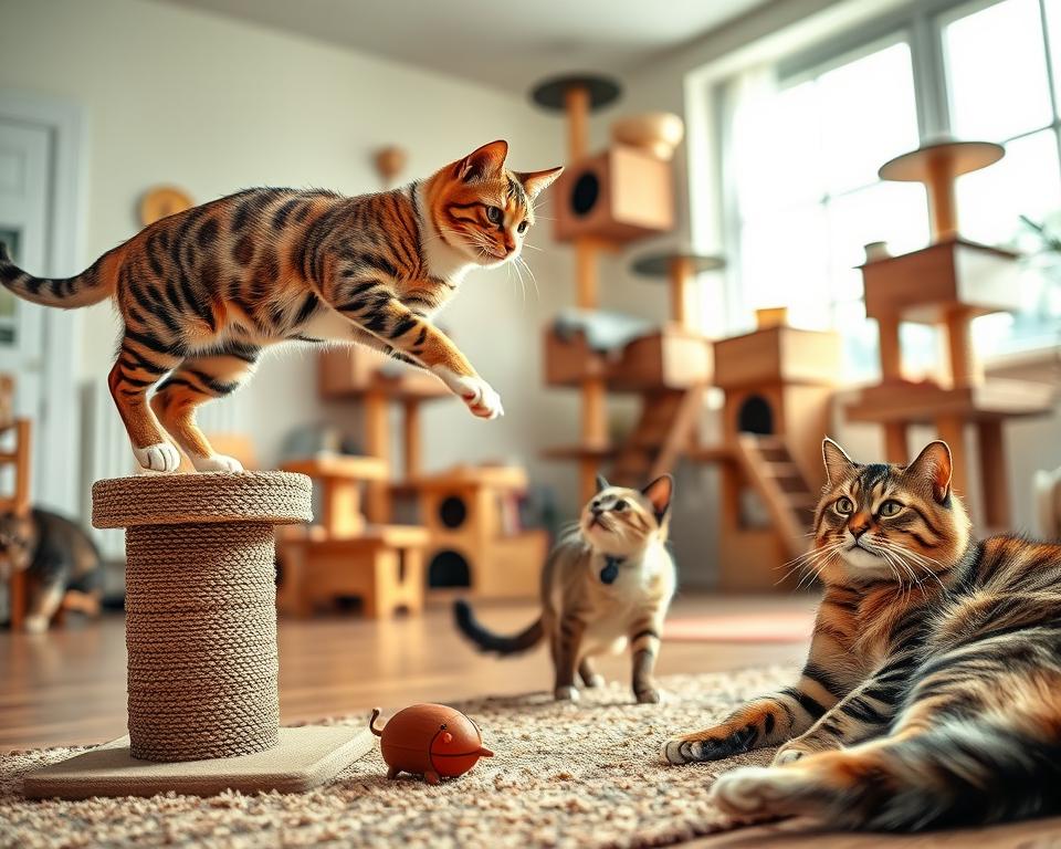 potreba pohybu mačky podľa plemena