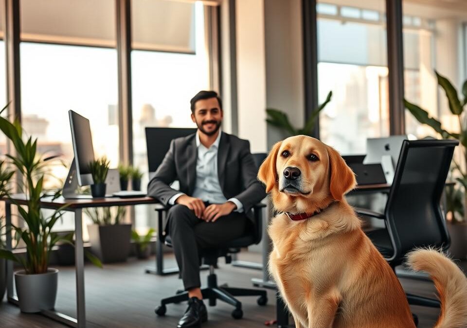 Pracovná etiketa so psom – Všetko, čo o tom musíš vedieť!