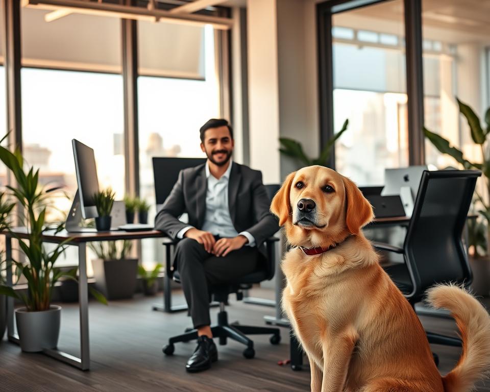 pracovna-etiketa-so-psom pracovná etiketa so psom