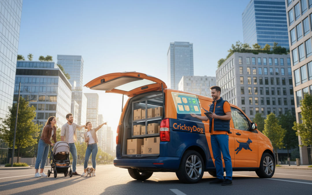 Doručenie v štýle CricksyDog – predvídateľné, bezpečné a rýchle