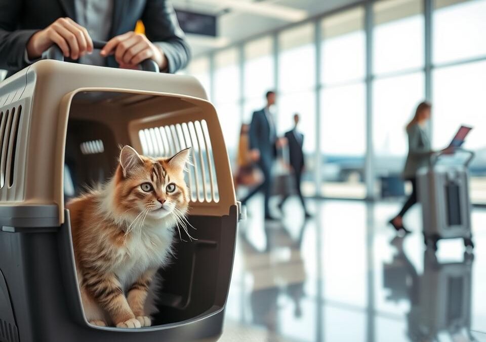 Preprava mačky lietadlom – Všetko, čo o tom potrebuješ vedieť!