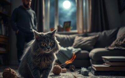 Mačací blog 20 Problémy nočného správania mačky – Všetko, čo o tom potrebuješ vedieť!