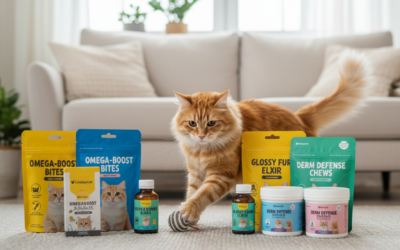 Mačací blog 18 Najobľúbenejšie produkty CricksyCat pre kožu a srsť mačiek