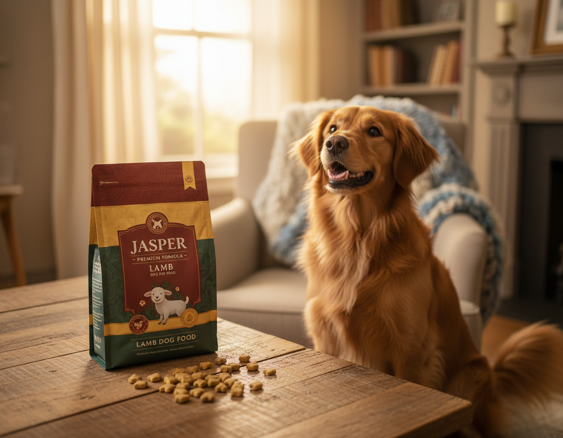 recenzie na jahňacie krmivo Jasper