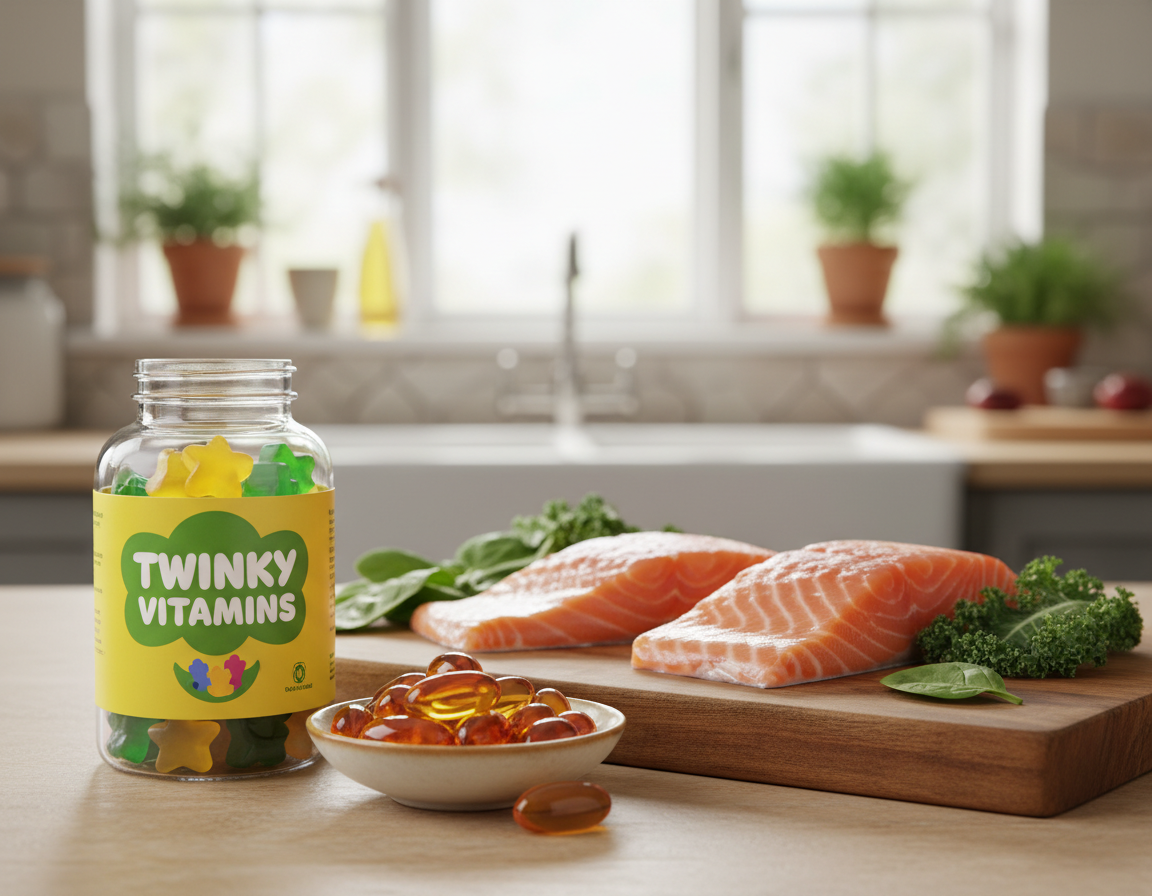 recenzie na vitamíny Twinky + lososový olej