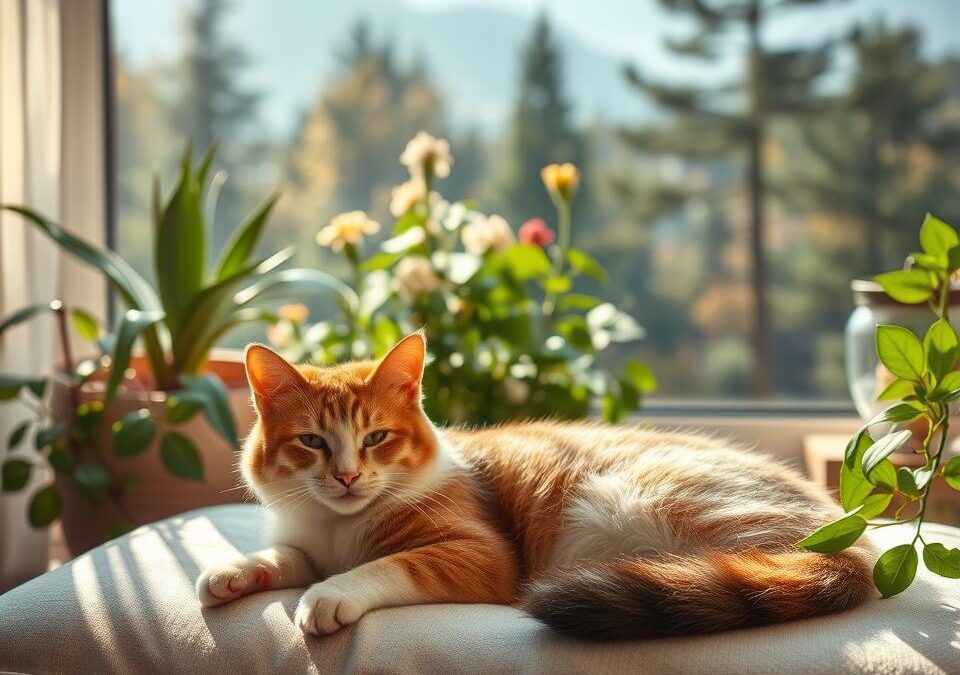 Relaxácia mačky pomocou prírodných zvukov – Všetko, čo o tom potrebuješ vedieť!