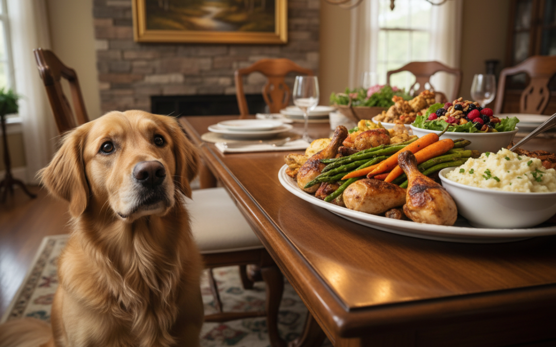 Prečo nekŕmiť psa zo stola?