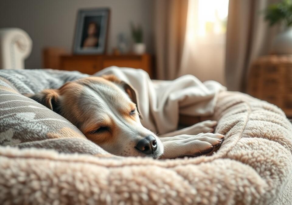 Spánkové návyky starších psov – Všetko, čo o tom musíš vedieť!