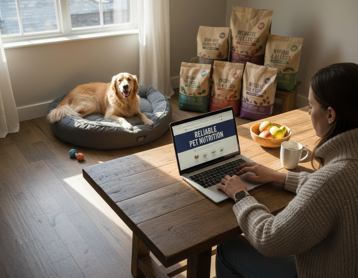 spoľahlivá objednávka krmiva pre psa