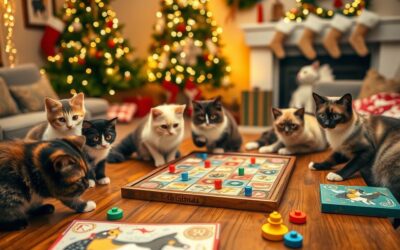 Mačací blog 16 Spoločenské hry s mačacou tematikou – sviatočné špeciality