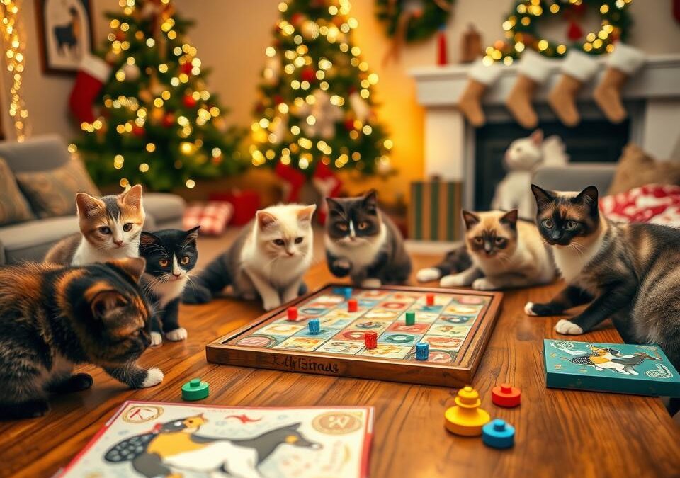 Spoločenské hry s mačacou tematikou – sviatočné špeciality