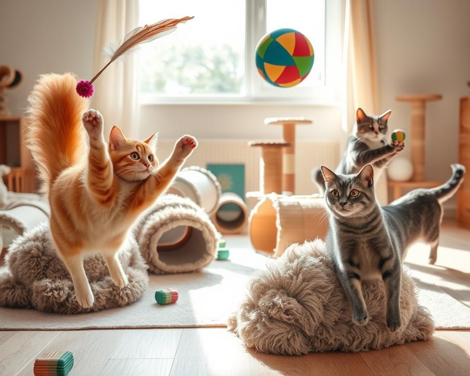 športové aktivity pre mačky