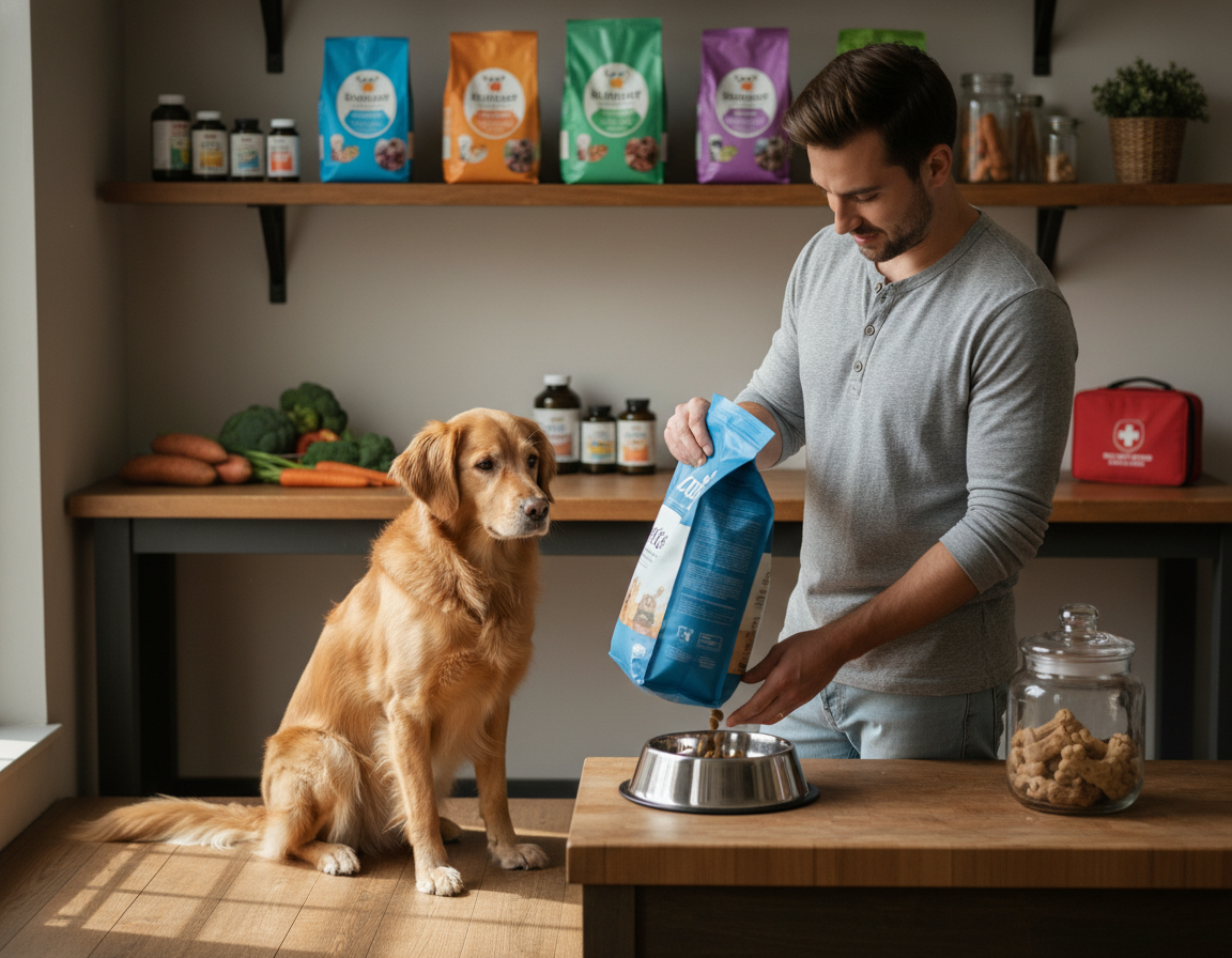 správne kŕmenie psa