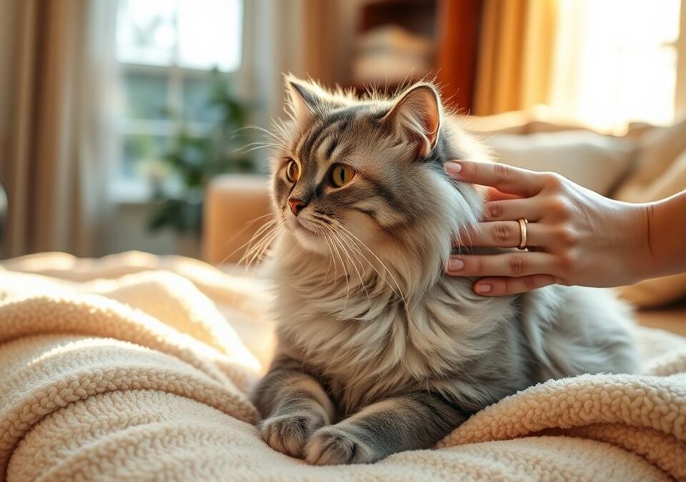 Starostlivosť o srsť staršej mačky – Všetko, čo o tom potrebuješ vedieť!