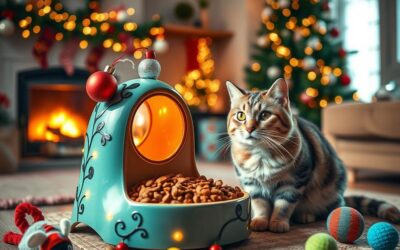 Ako pripraviť sviatočné kŕmidlo pre mačku?