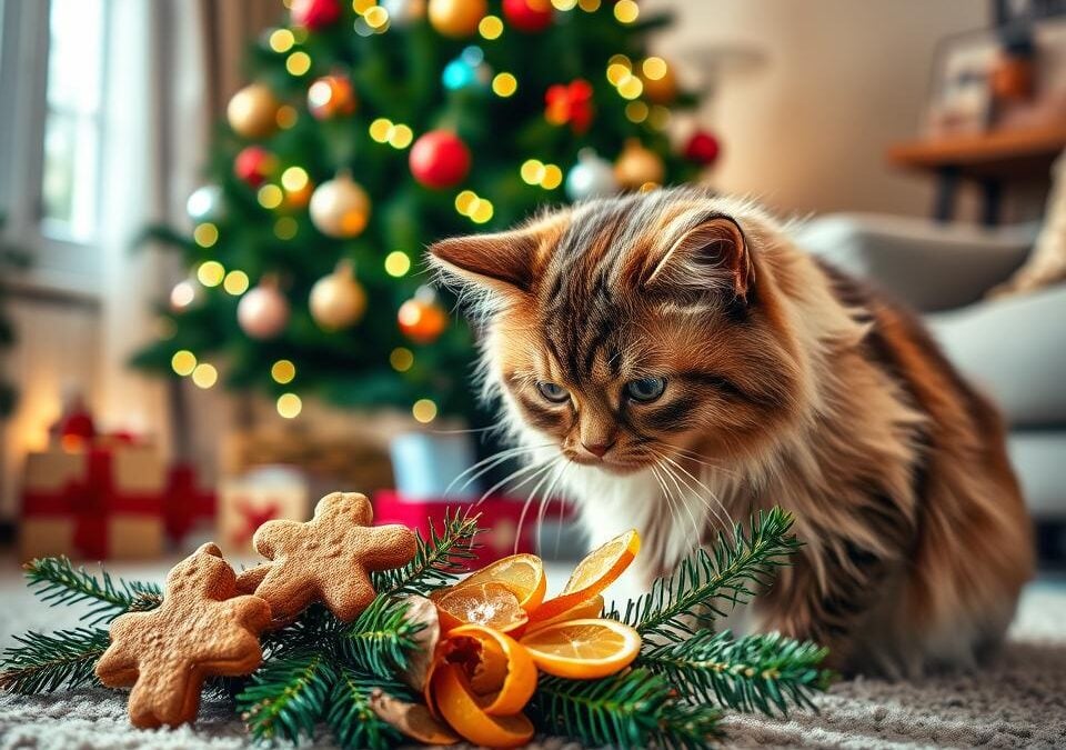 Vianočné vône, ktoré mačky neznesú