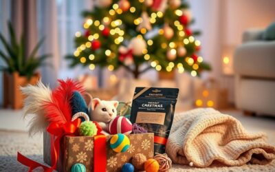 Mačací blog 19 Vianočný darčekový balíček pre mačku – čo doň vložiť?