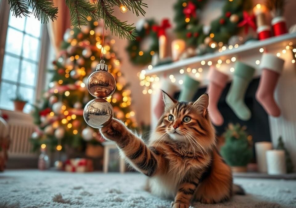 Vianočný harmonogram mačky – čo a kedy robiť?