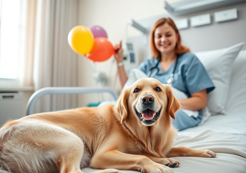 Terapeutické návštevy psov v nemocnici – Všetko, čo o tom musíš vedieť!