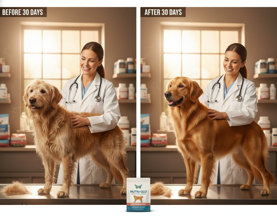 test krmiva proti vypadávaniu srsti – 30 dní