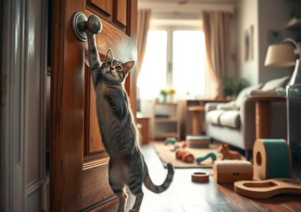 Triky proti zatvoreným dverám u mačiek – Všetko, čo o tom potrebuješ vedieť!