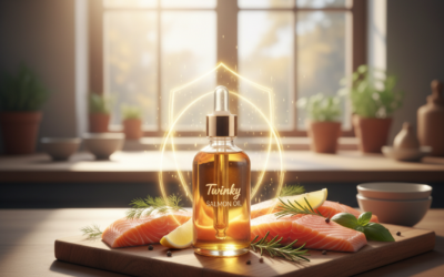 Mačací blog 21 Účinky lososového oleja Twinky po 2 týždňoch – skúsenosti