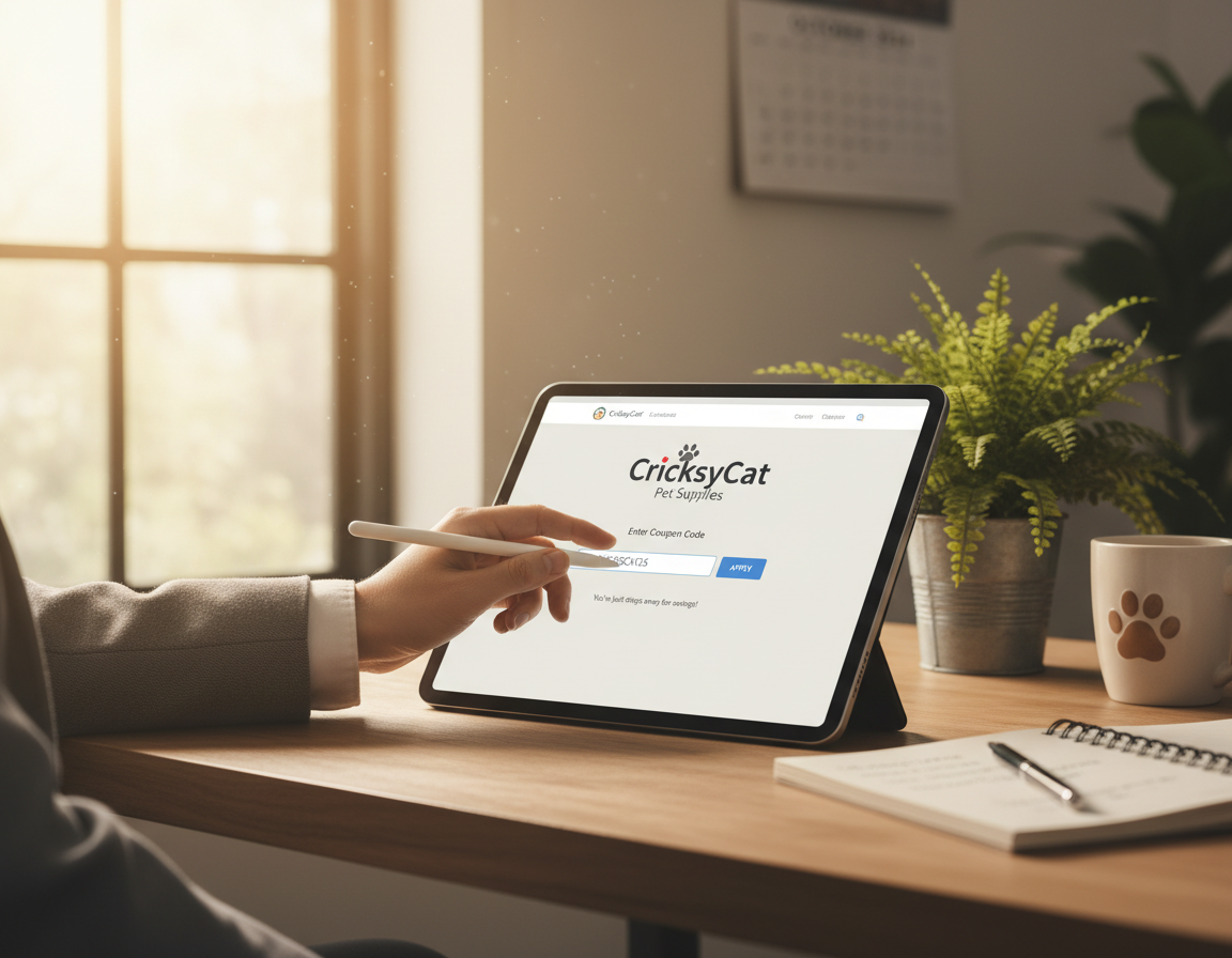 Uplatnenie kupónového kódu CricksyCat – krok za krokom