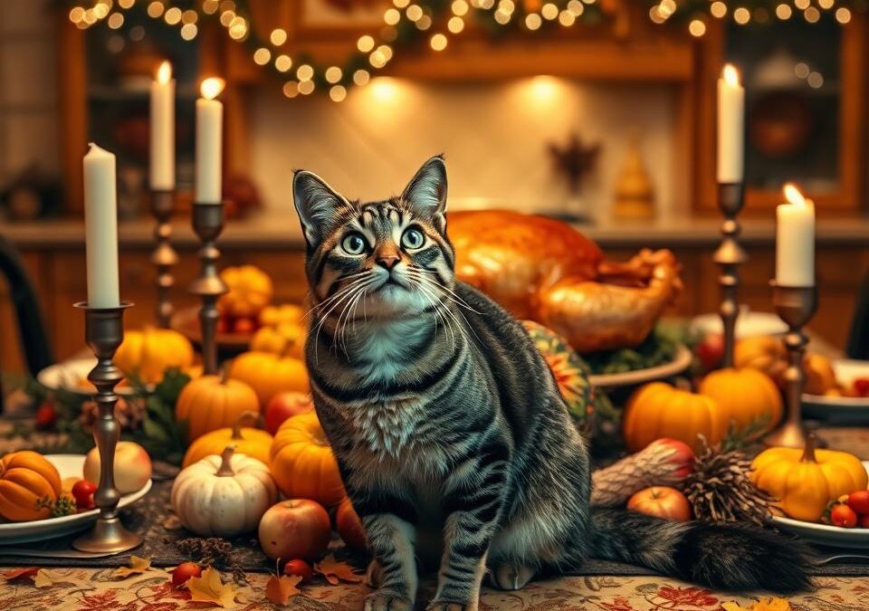 Deň vďakyvzdania a mačka – vďačnosť v každodennom živote