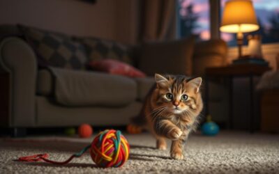 Mačací blog 24 Večerný čas hry mačky – Všetko, čo o tom potrebuješ vedieť!