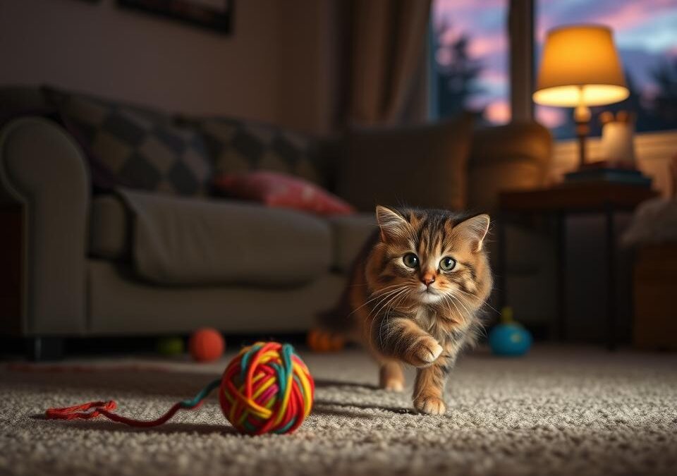 Večerný čas hry mačky – Všetko, čo o tom potrebuješ vedieť!