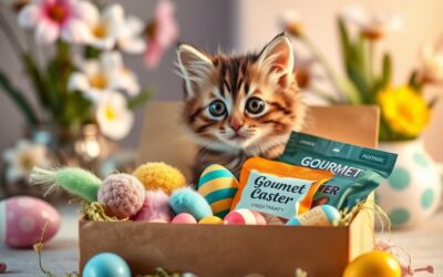 Veľkonočný darčekový box pre mačku – čo doň vložiť?