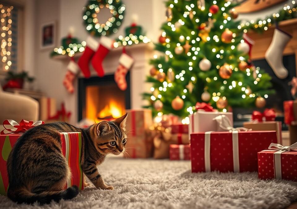 Vianočný nákupný zoznam, ak je mačka členom rodiny