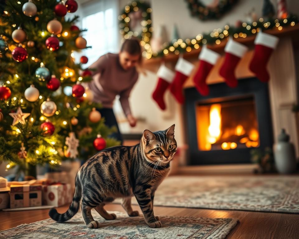 vianočné nehody s mačkou
