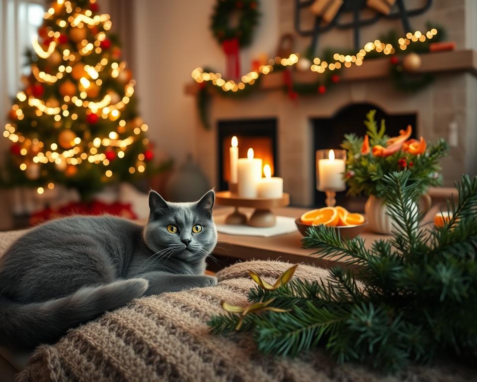 vianocne-vone-a-macka vianočné vône a mačka