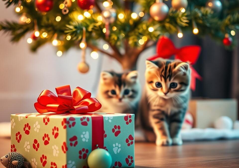 Čo darovať mačke na Vianoce? – 10 darčekov plných lásky