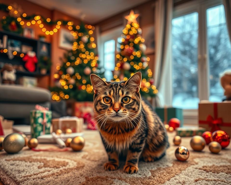 vianocny-stres-u-maciek vianočný stres u mačiek