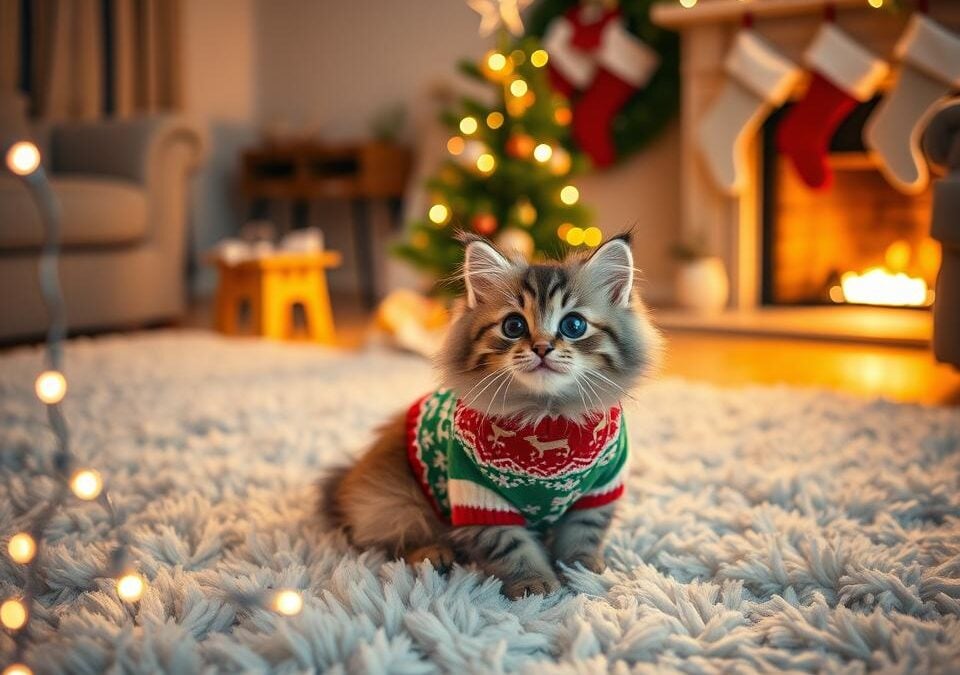 Vianočné svetre pre mačky – sú naozaj potrebné?