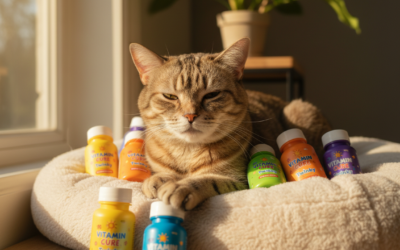 Mačací blog 17 Účinky vitamínovej kúry Twinky u staršej mačky