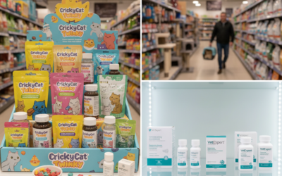 Mačací blog 20 Značky vitamínov pre mačky: CricksyCat Twinky vs VetExpert