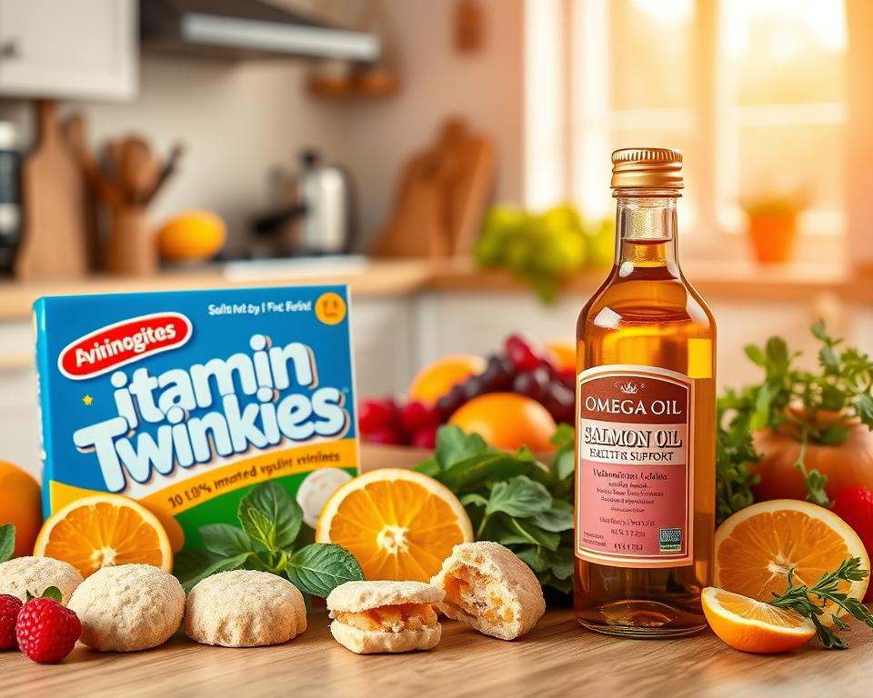 Twinky vitamíny alebo Twinky lososový olej – čo lepšie podporuje imunitu?
