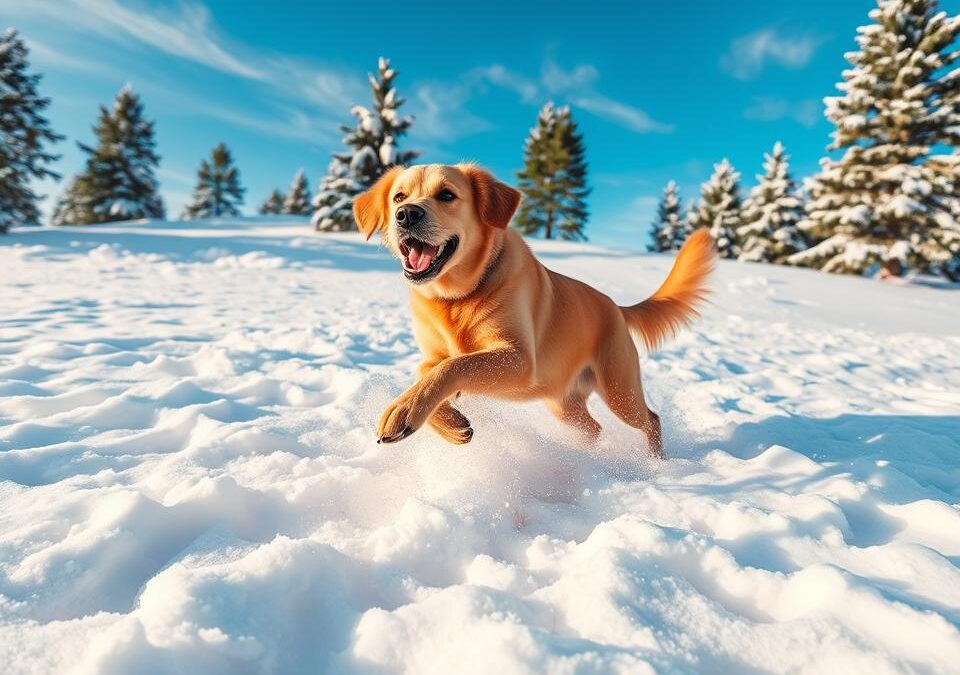 Výhody hry psa v snehu – Všetko, čo o tom musíš vedieť!