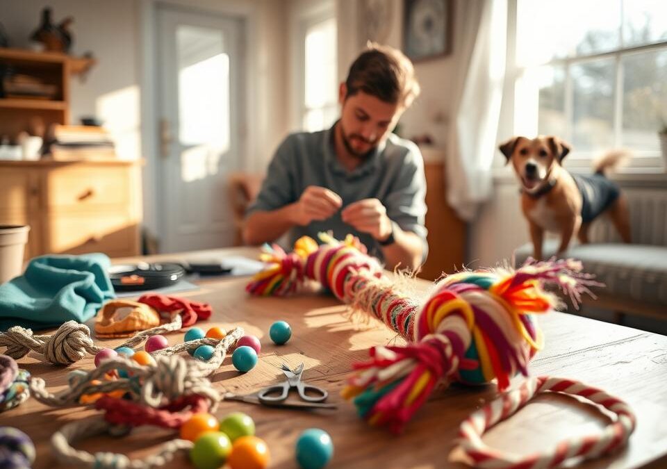 Vytvorenie vlastnej hračky pre psa – Všetko, čo o tom musíš vedieť!