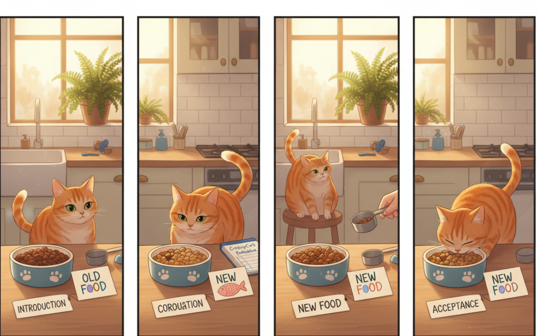 Skúsenosť so zmenou krmiva na CricksyCat – krok za krokom