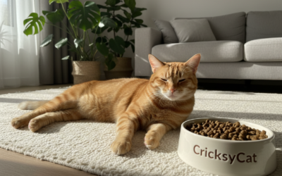 Mačací blog 18 Mačka sa už neškriabe – po krmive CricksyCat